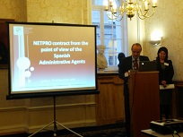 Los gestores administrativos muestran en Londres el proyecto NETPRO