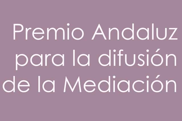 El Consejo Andaluz premiará el mejor trabajo periodístico de mediación