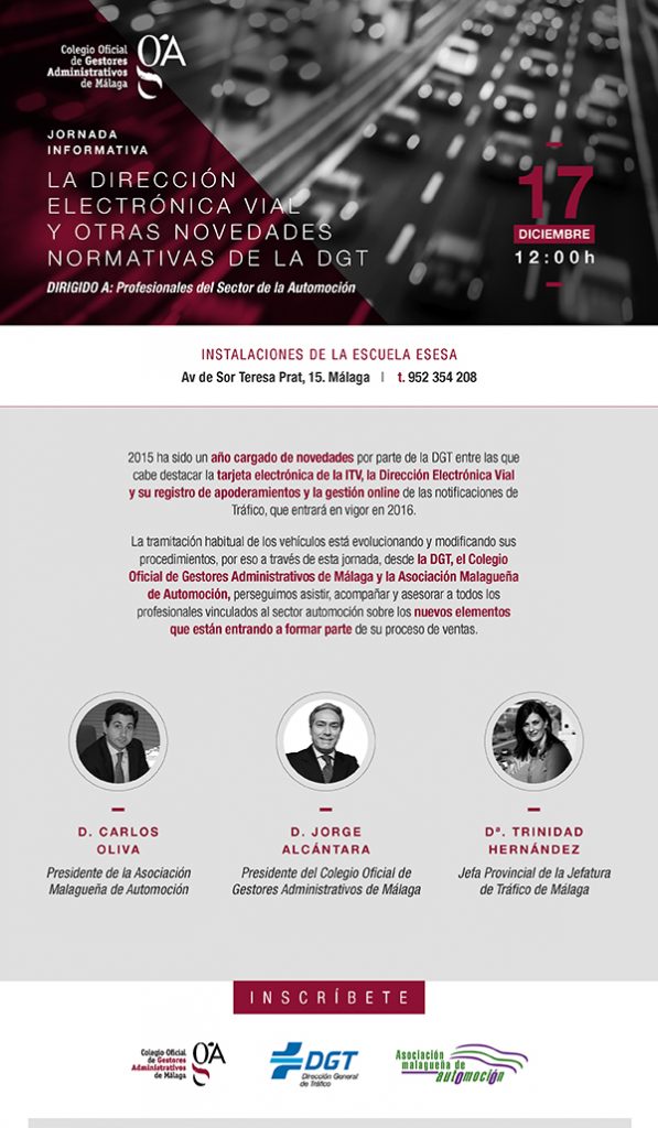 Jornada informativa para dar a conocer los últimos cambios en Tráfico