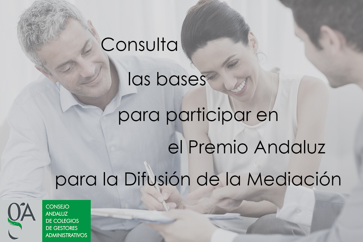 Participa en el Premio Andaluz para la Difusión de la Mediación