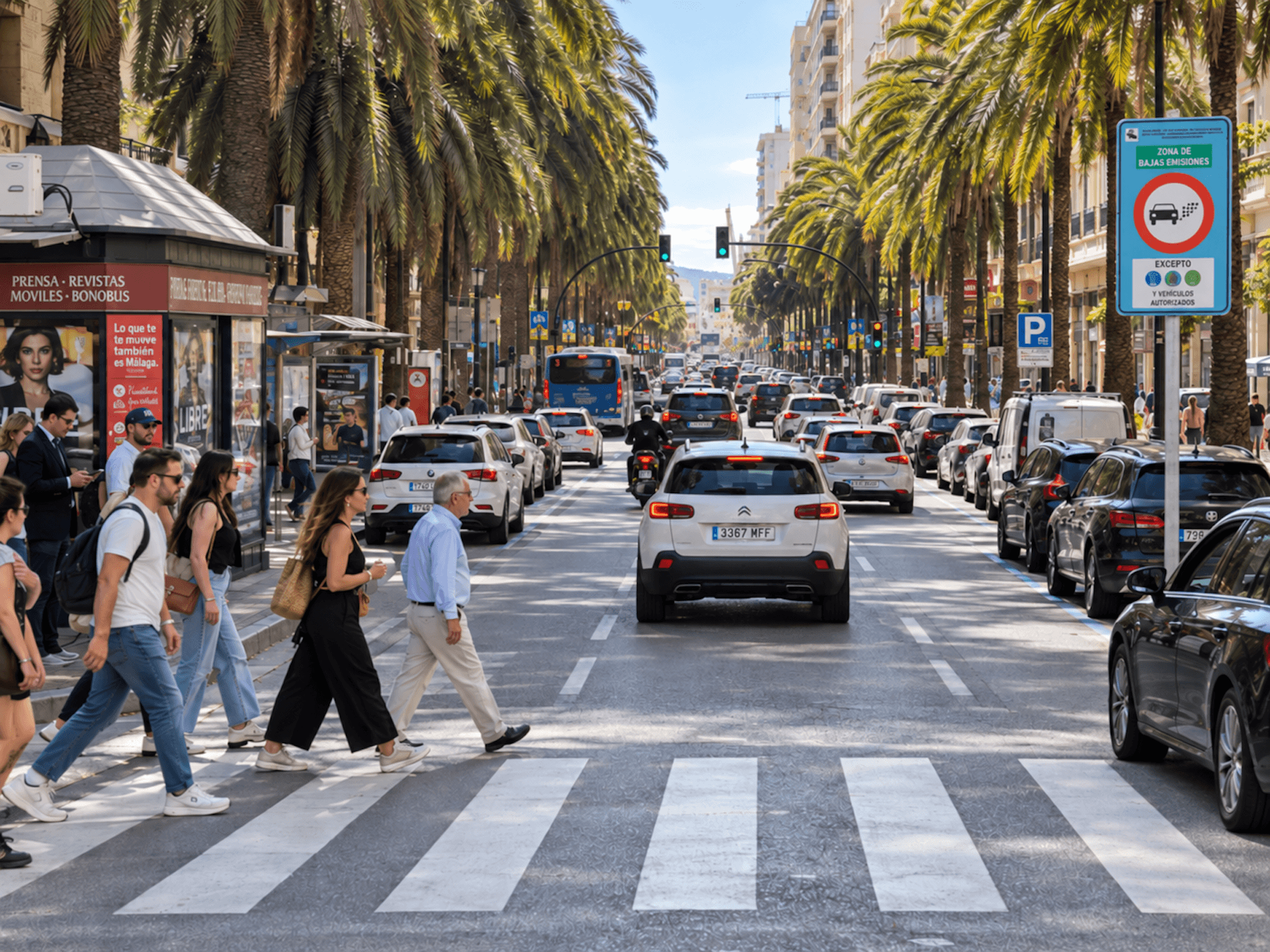 Zona de bajas Emisiones Málaga COGAM